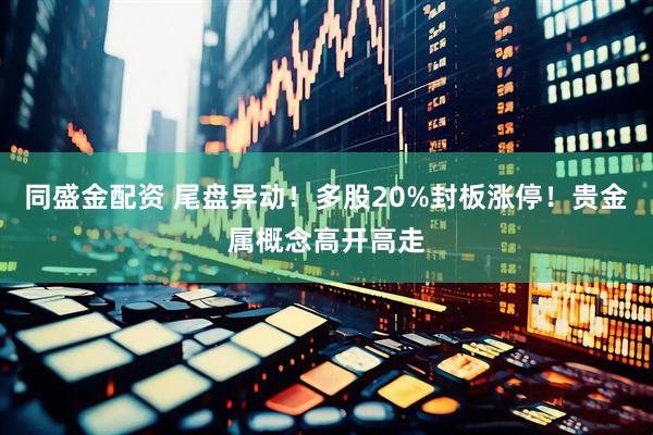 同盛金配资 尾盘异动！多股20%封板涨停！贵金属概念高开高走